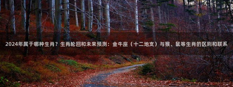万向娱乐集团总部：2024年属于哪种生肖？生肖轮回和未来预测：金牛座（十二地支）与猴、鼠等生肖的区别和联系