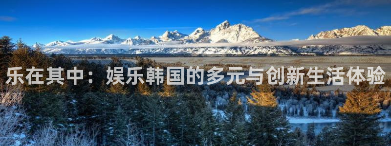 万向娱乐体育注册平台：乐在其中：娱乐韩国的多元与创新生活体验