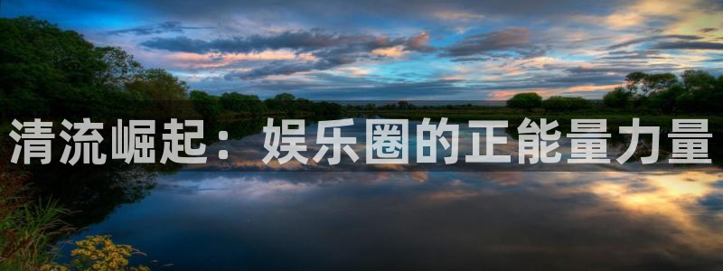 万向娱乐平台主管：清流崛起：娱乐圈的正能量力量